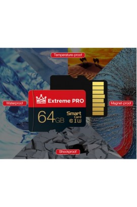 Extreme Pro 64BG I3級高速傳輸NANO SD 記憶卡 附SD卡套